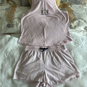SOLD -Pink Sleepwear Set